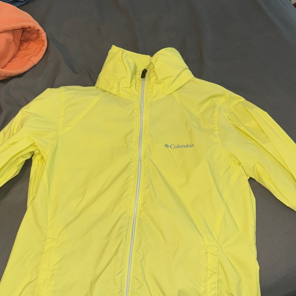 Columbia Women's Bright Yellow Raincoat